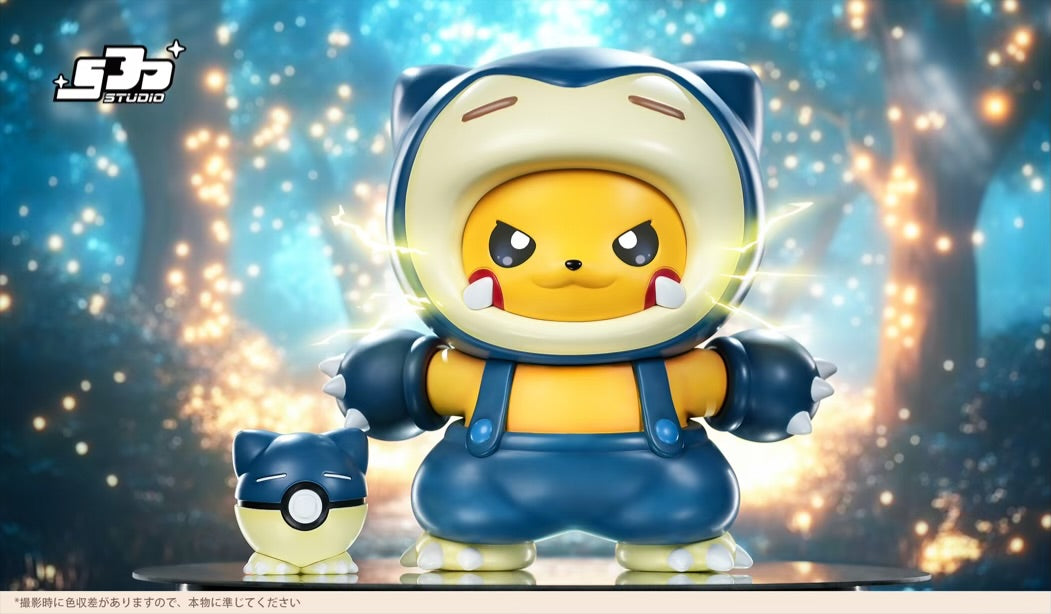 Pokemon SJD Studio Pikachu COS Snorlax Resin Statue [PRE-ORDER]