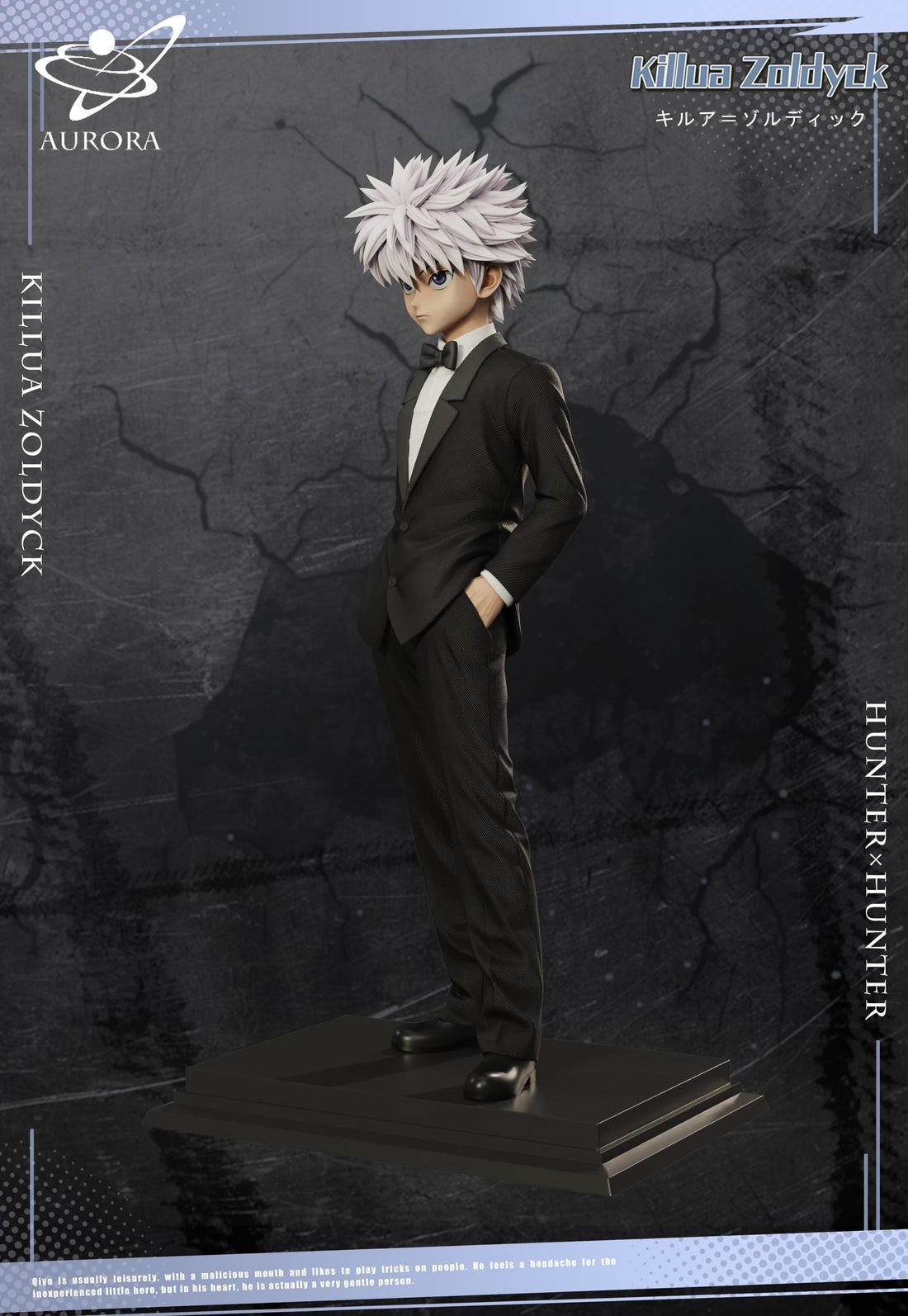 Hunter x Hunter Aurora Studio Killua Zoldyck Resin Statue