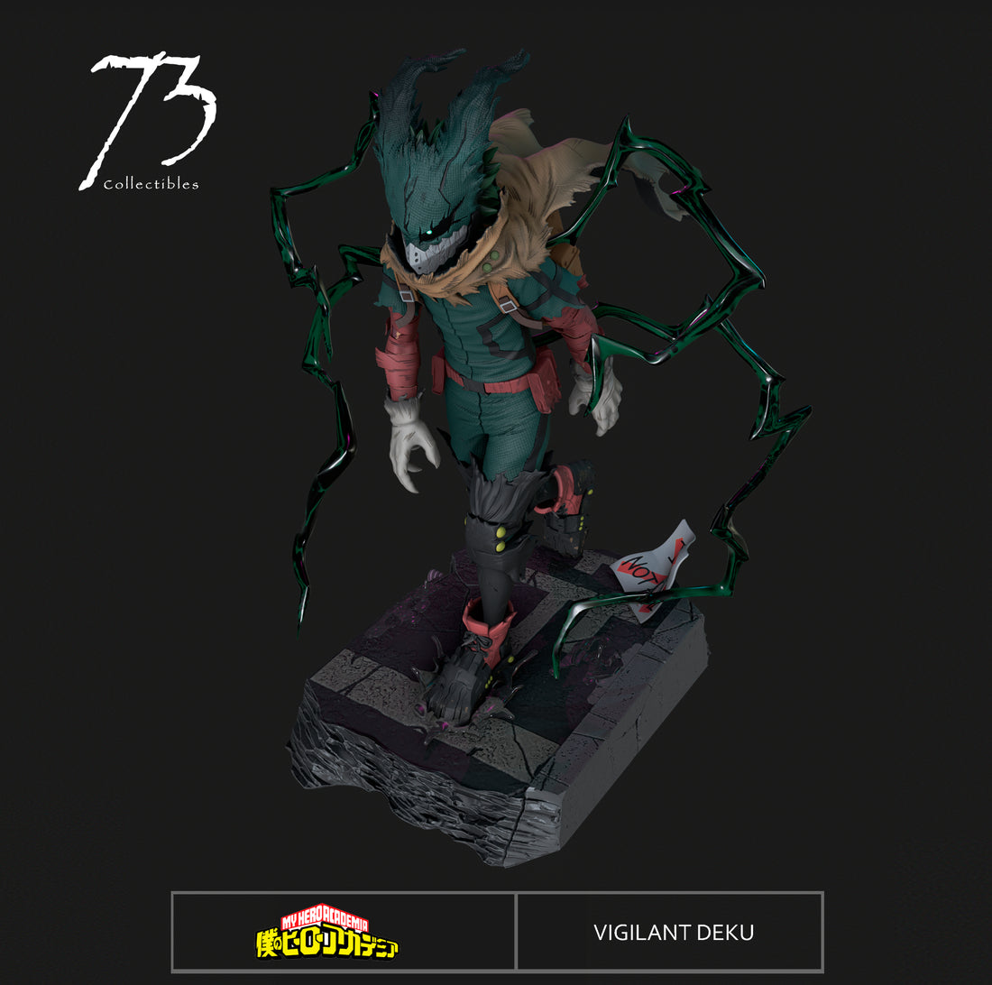 My Hero Academia 73 Collectibles Deku Vigilante Resin Statue