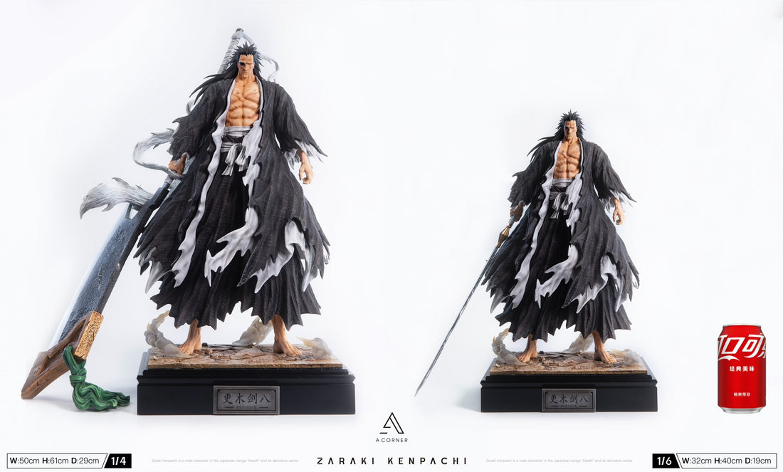 Bleach A Corner Studio Zaraki Kenpachi Resin Statue