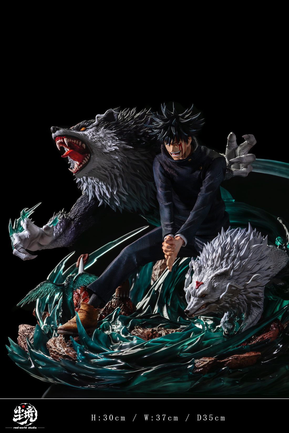 Jujutsu Kaisen Real World Studio Fushiguro Megumi Resin Statue