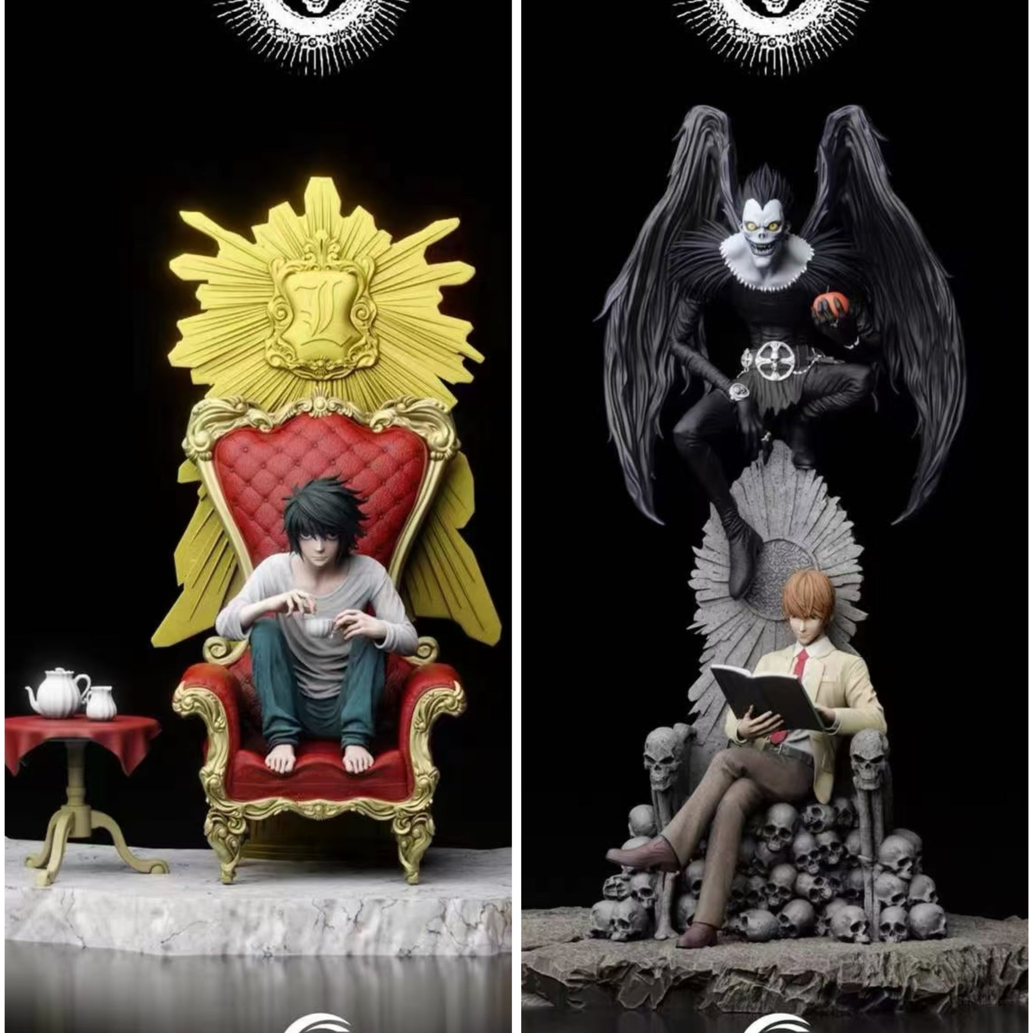 Death Note IF Studio Light Yagami x L Lawliet Resin Statue [PRE-ORDER]