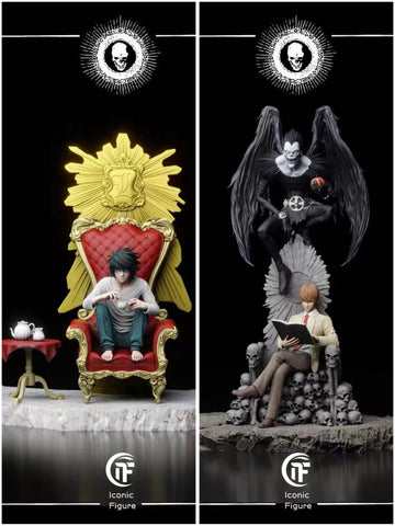 Death Note IF Studio Light Yagami x L Lawliet Resin Statue [PRE-ORDER]