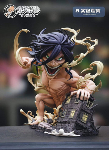 Attack on Titan Showhand Studio Eren Titan Resin Statue [PRE-ORDER]