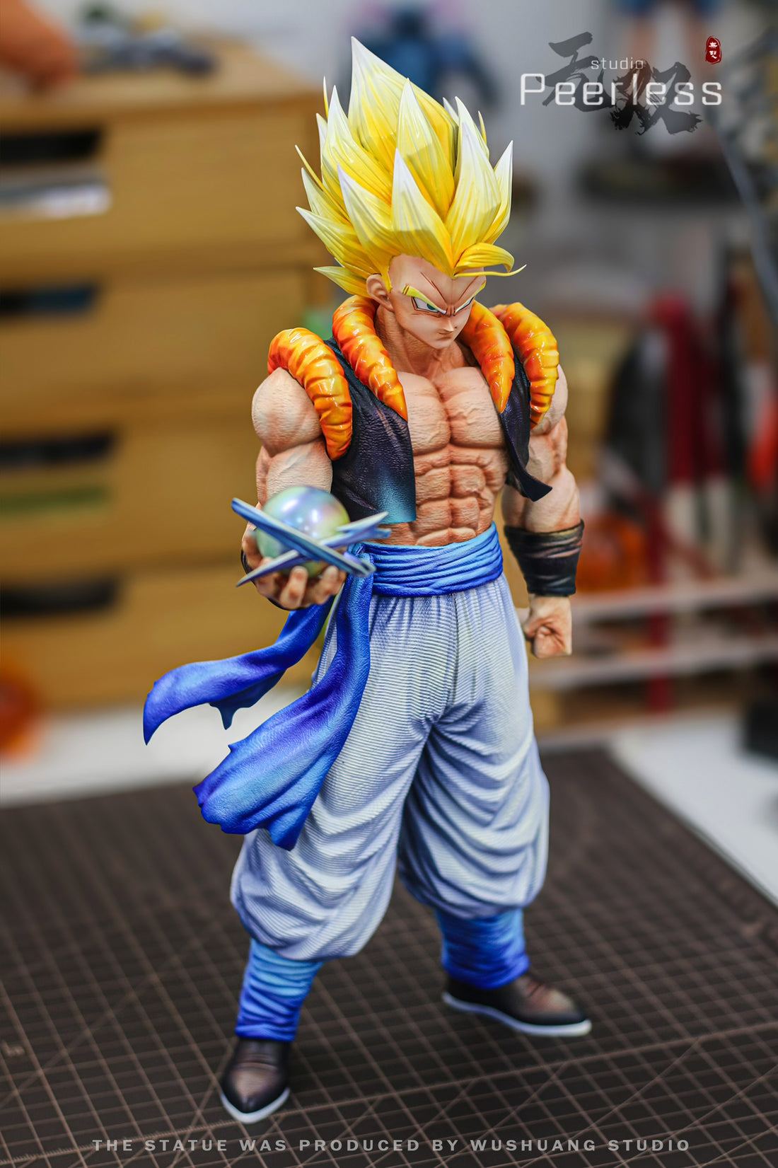 Dragon Ball WuShuang Studio Gogeta Resin Statue