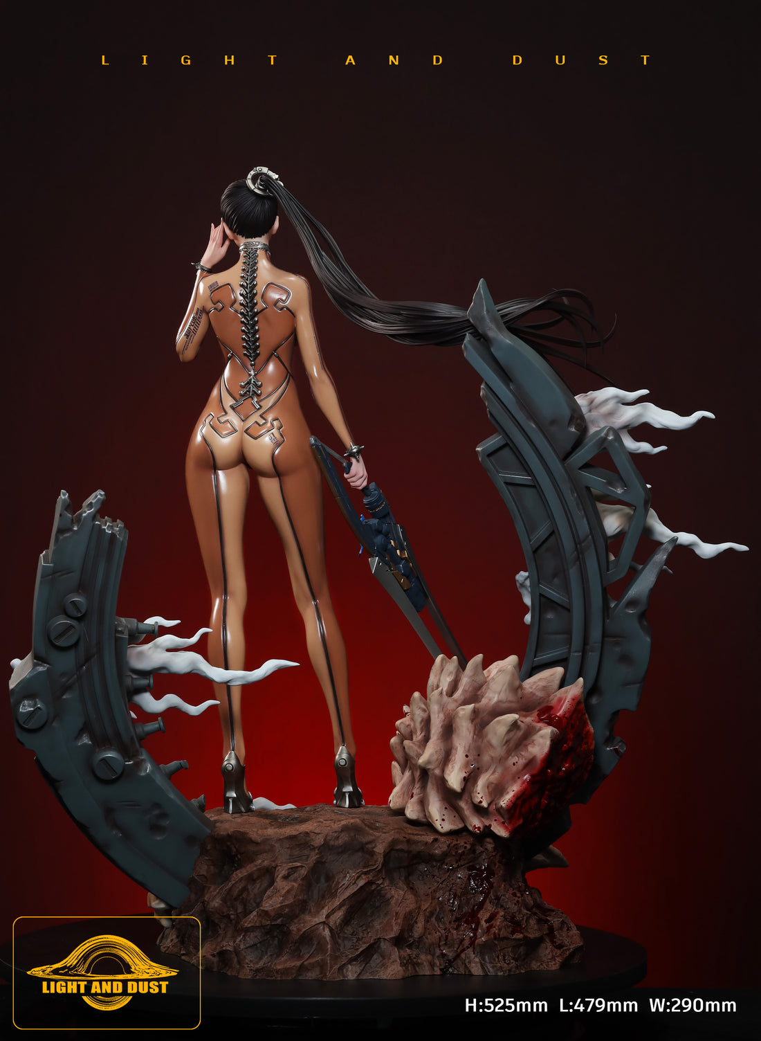 Stellar Blade Light And Dust Studio Eve Resin Statue