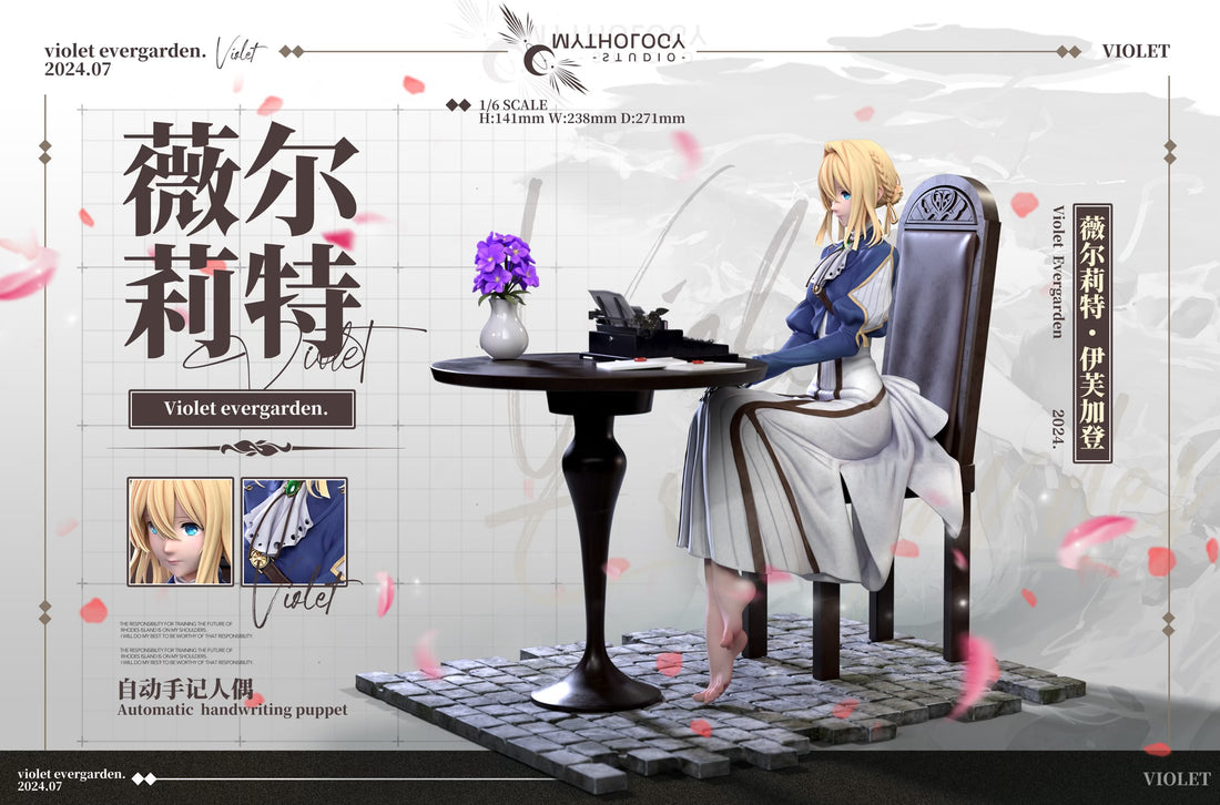 Violet Evergarden Mythology Studio Violet Resin Statue [PRE-ORDER]