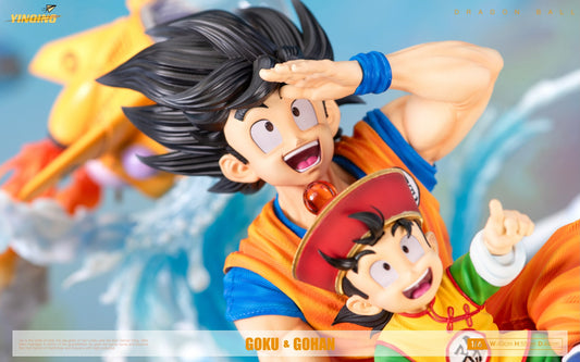 Dragon Ball YinQing Studio Goku x Gohan Resin Statue [PRE-ORDER]