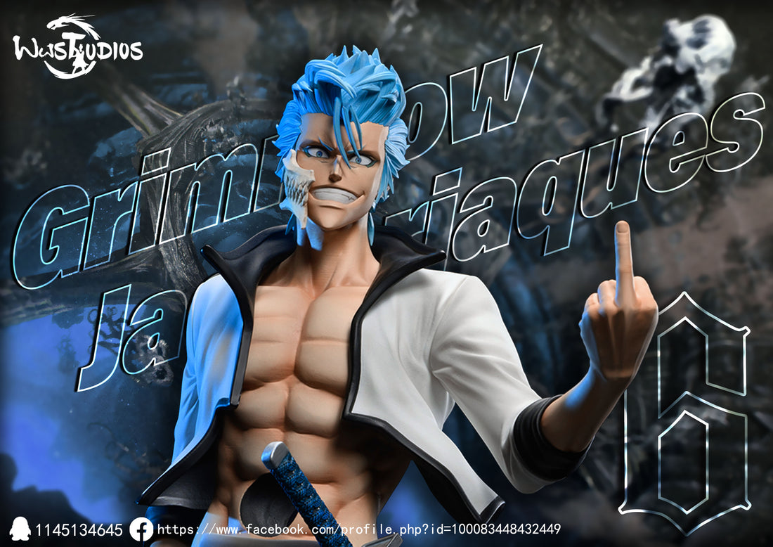 Bleach WW Studio Grimmjow Jaegerjaques Resin Statue