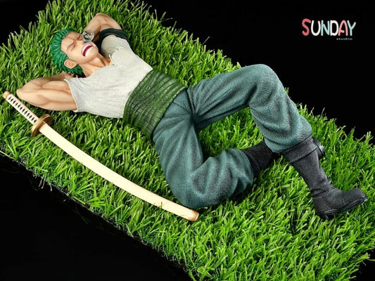 One Piece Sunday Studio Casual Zoro Resin Statue - Preorder