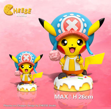 Pokemon EGG x Cheese Studio Pikachu COS Chopper Resin Statue [PRE-ORDER]