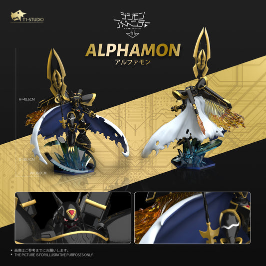 Digimon T1 Studio Alphamon Resin Statue [PRE-ORDER]