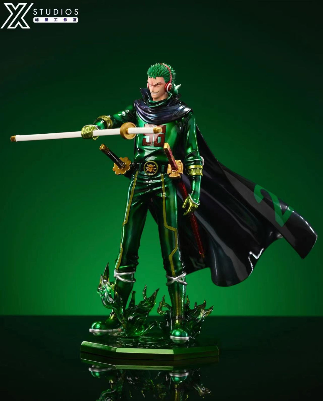 One Piece YX Studio Germa Roronoa Zoro V2 Resin Statue