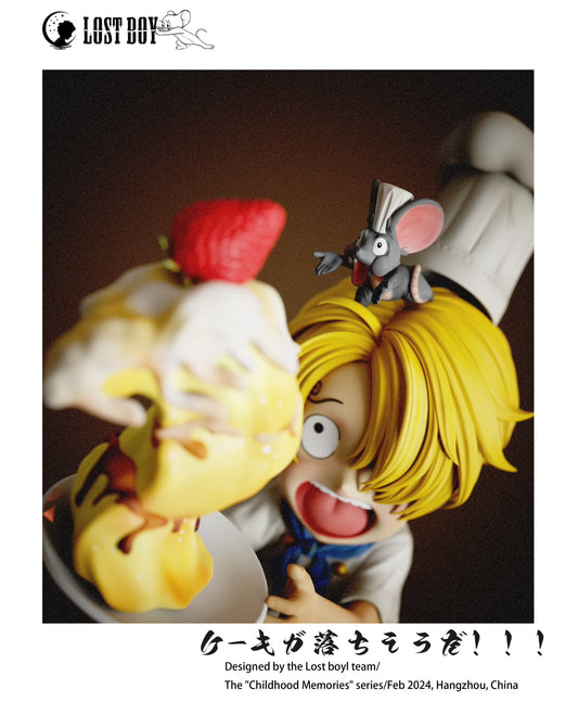 One Piece Lost Boy Studio Sanji Childhood Resin Statue [PRE-ORDER]