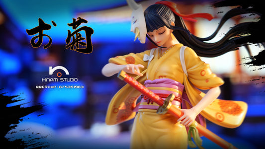 One Piece Hinami Studio Kikunojo Resin Statue [CHINA STOCK]