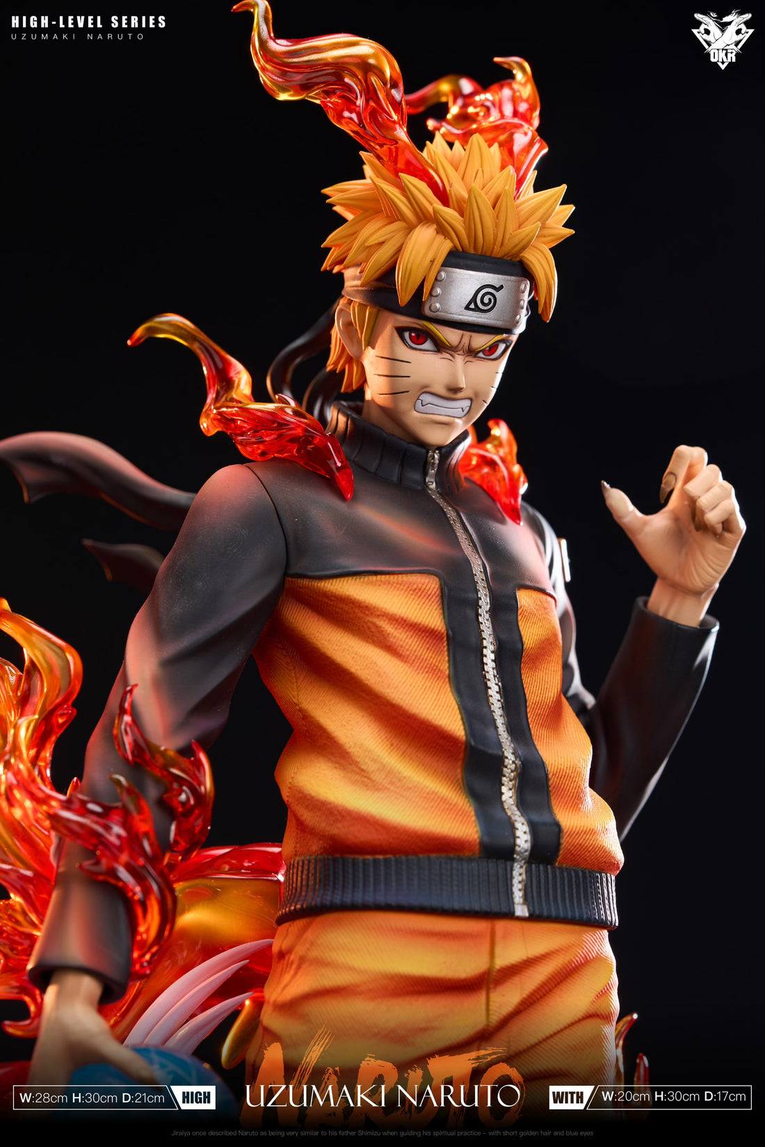 Naruto OKR Studio Naruto Uzumaki Resin Statue