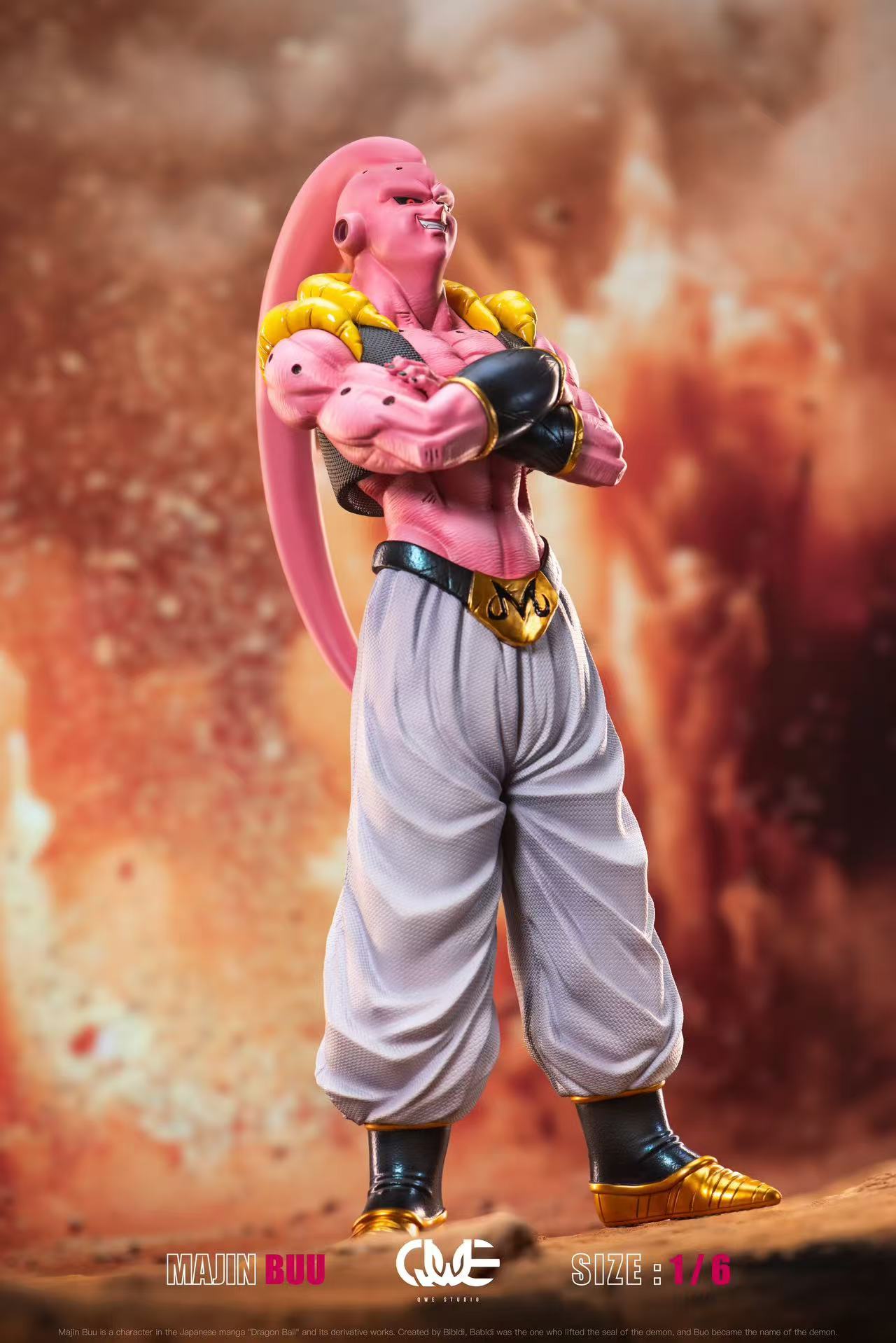 Dragon Ball QWE Studio Buutenks Super Buu Absorbed Gotenks Resin Statue [PRE-ORDER]