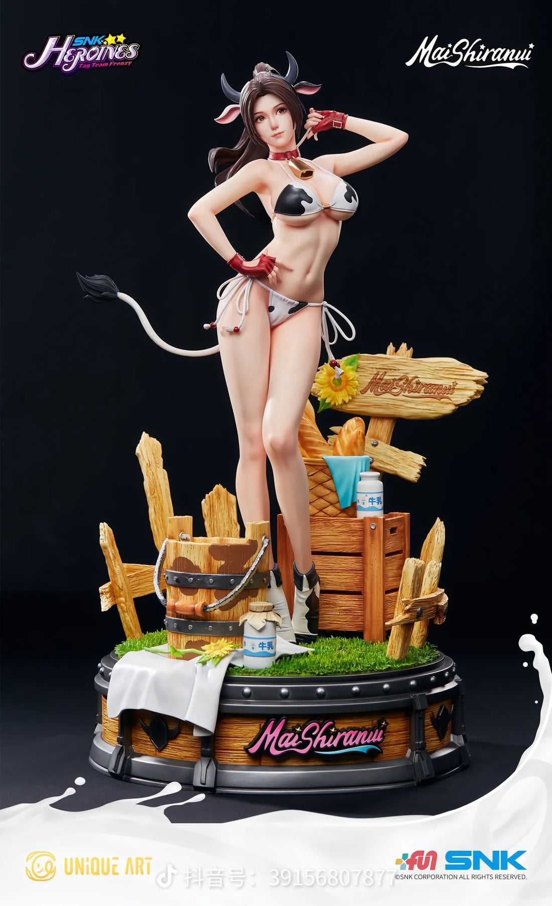 The King of Fighters Unique Art Studio Mai Shiranui Licensed Resin Statue