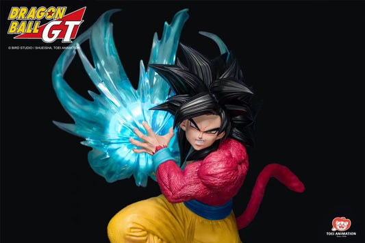 Dragon Ball Toei Animation Studio Super Saiyan 4 Goku Licensed Resin Statue - China Stock