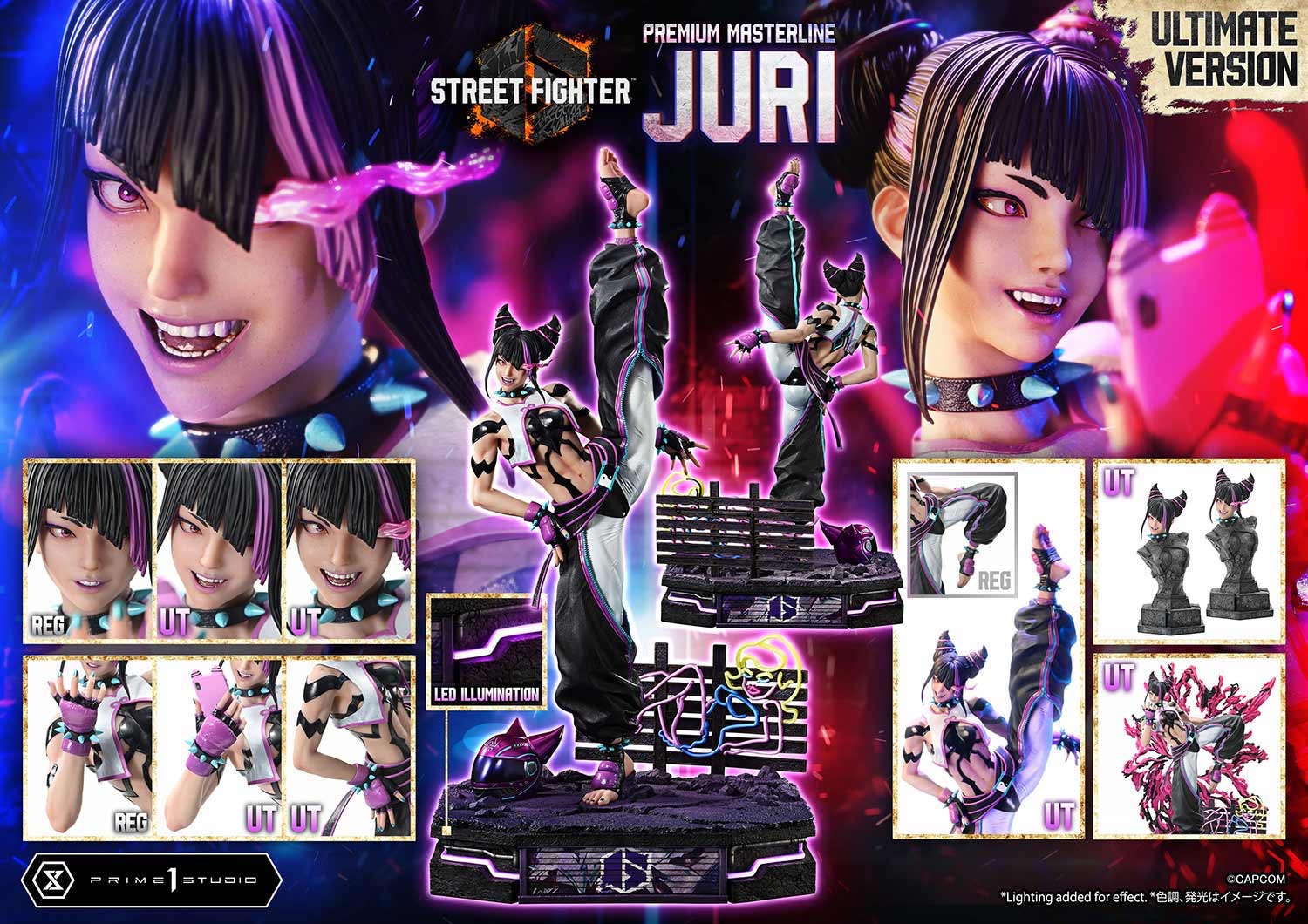 Street Fighter 6 Prime 1 Studio Juri Licensed Resin Statue [PRE-ORDER]