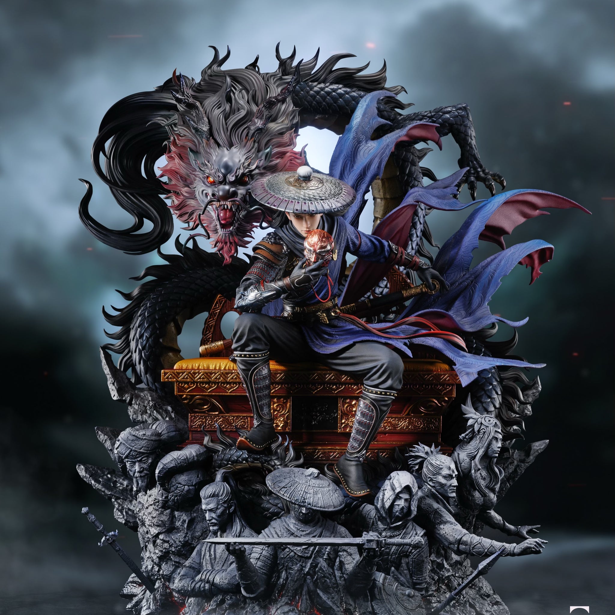 Drawing Jianghu LingYun Studio The Degenerate Li Xingyun Resin Statue [PRE-ORDER]