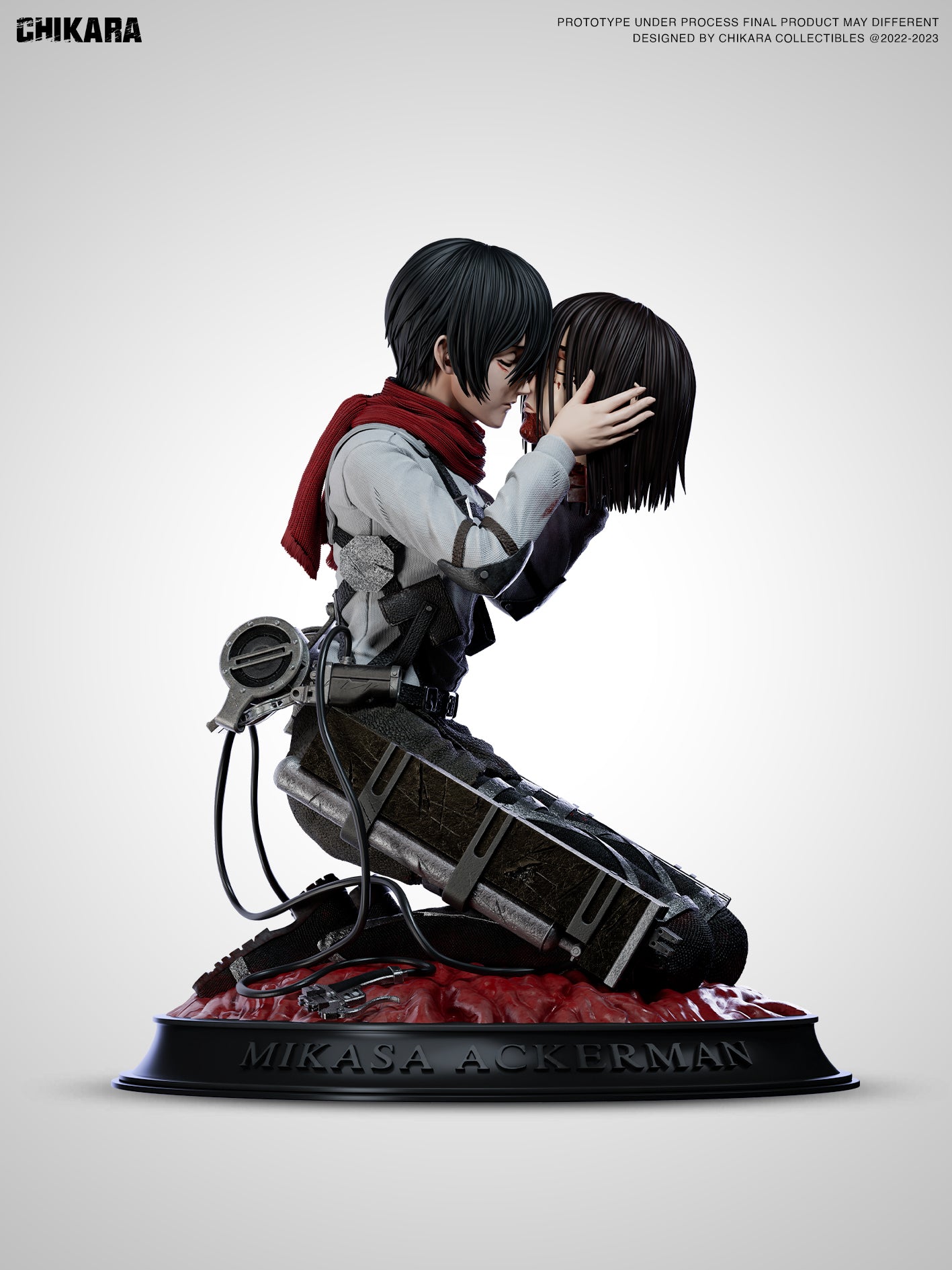 Attack on Titan Chikara Studio Mikasa Ackerman Resin Statue [PRE-ORDER