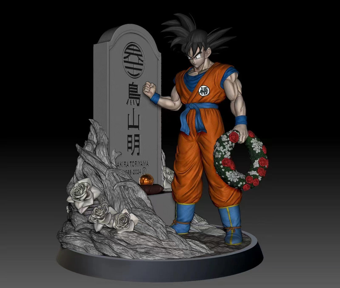 Dragon Ball ERA Studio Goku Tribute Akira Toriyama Resin Statue