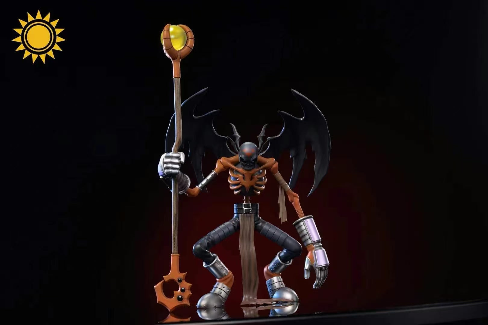 Digimon Sun Studio Skull Satamon Resin Statue [PRE-ORDER]