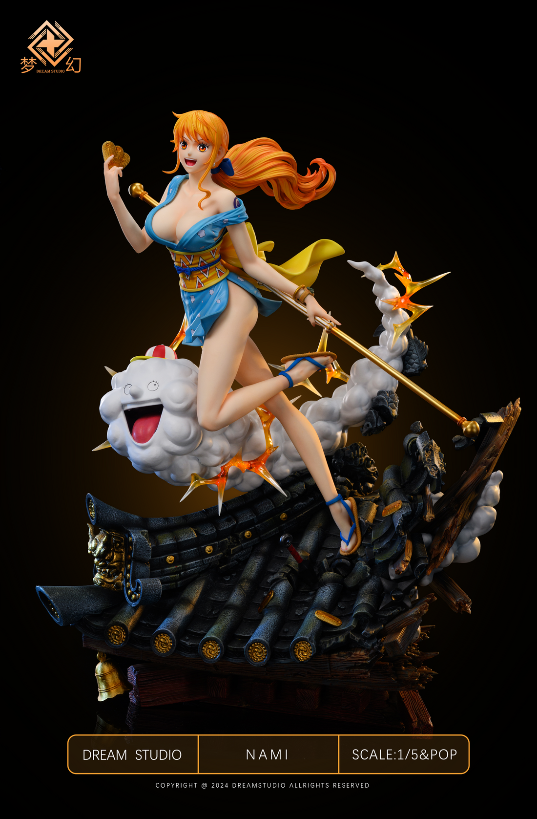 One Piece Dream Studio Nami Wano Resin Statue