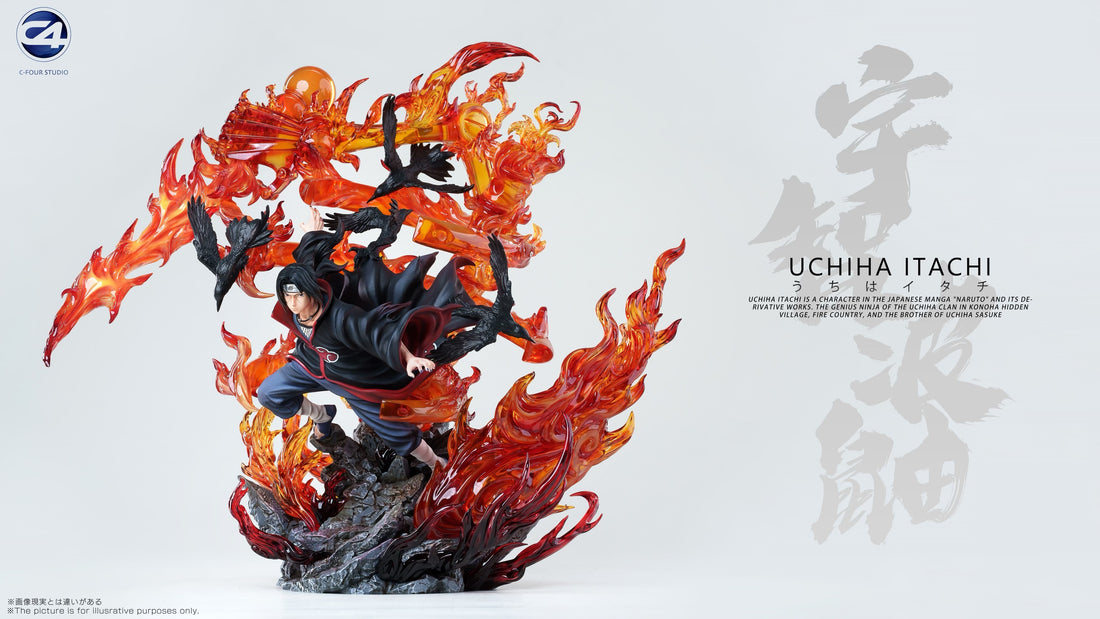 Naruto C4 Studio Uchiha Itachi Resin Statue