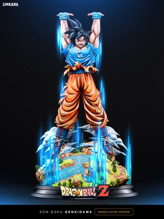 Dragon Ball Chikara Studio Goku Genkidama Resin Statue [PRE-ORDER]