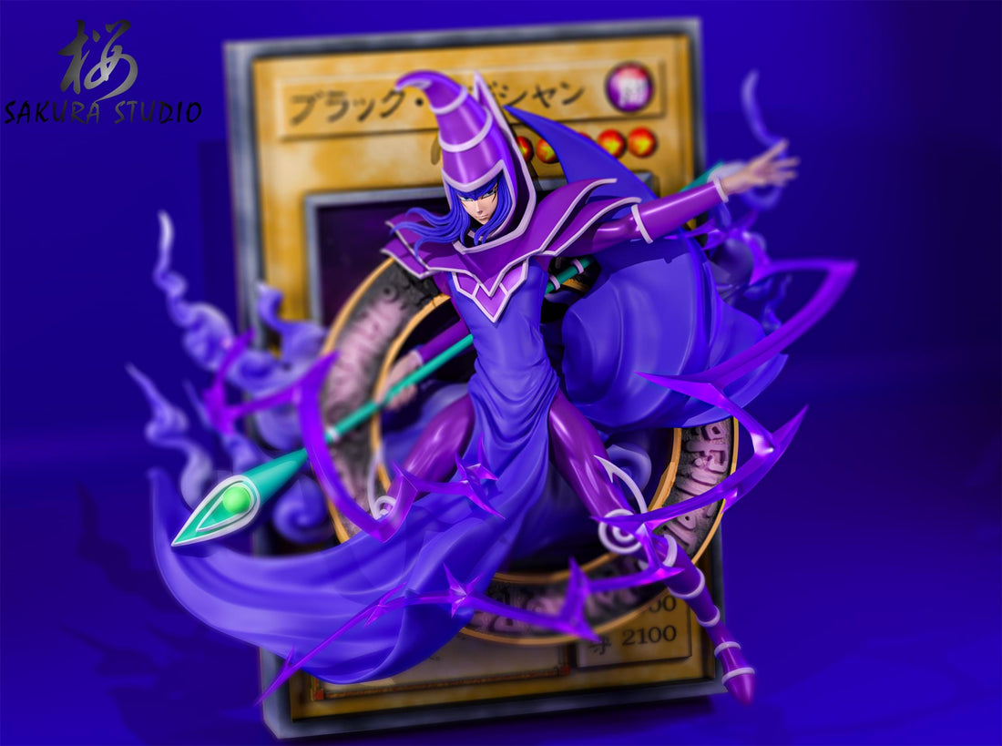 Yu Gi Oh Sakura Studio Dark Magician Resin Statue