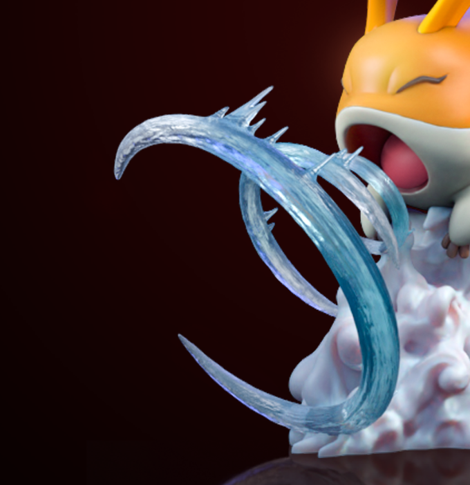 Digimon FXW Studio Patamon Resin Statue