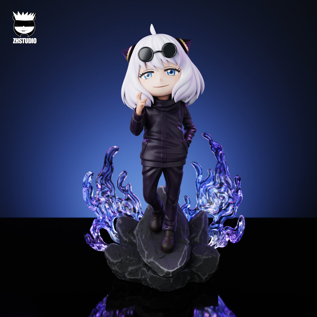 Spy x Family ZH Studio Anya Forger COS Gojo Satoru Resin Statue [PRE-ORDER]