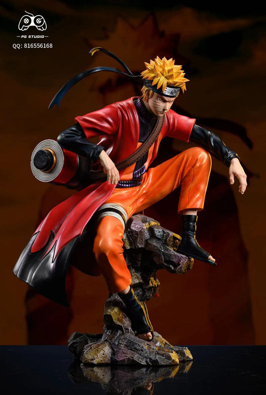 Naruto PG Studio Seated Naruto x Sasuke Resin Statue - Preorder