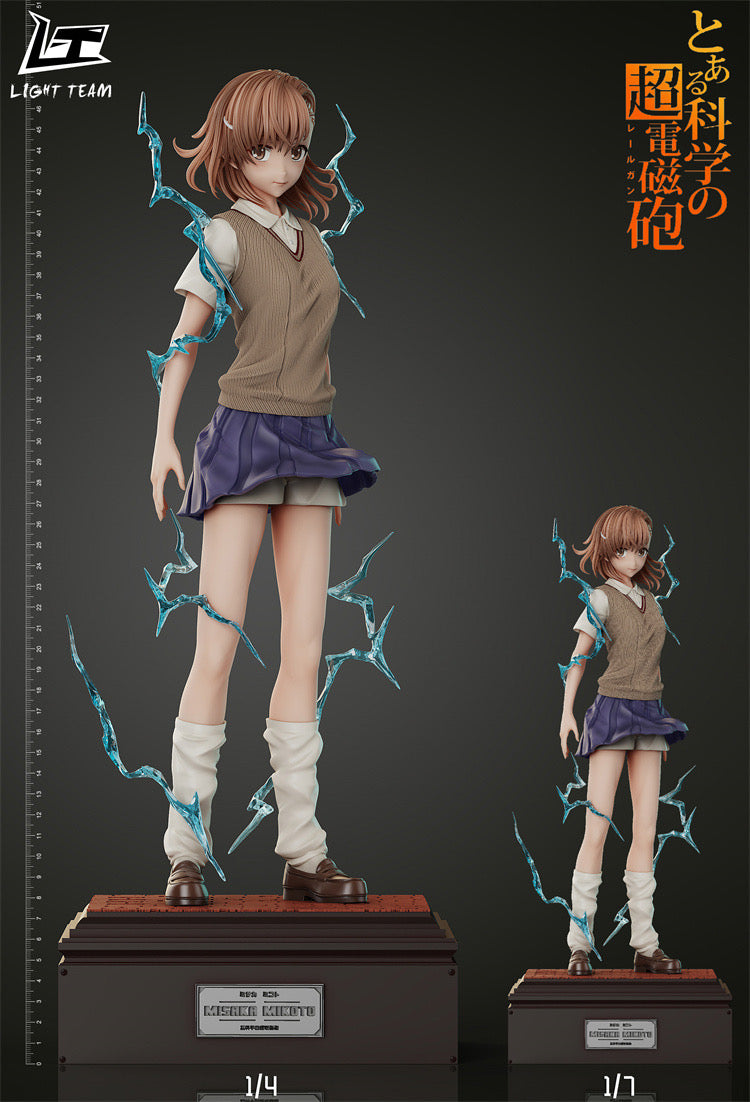 A Certain Magical Light Team Studio Mikoto Misaka Resin Statue