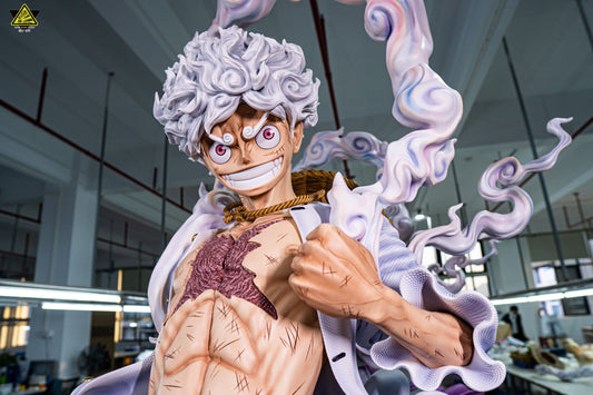 One Piece Super Bomb Studio Nika Luffy Life Size Resin Statue - Preorder