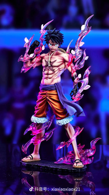 One Piece TH Studio Luffy Gear 2 G2 Sakura Resin Statue [EUROPE STOCK]