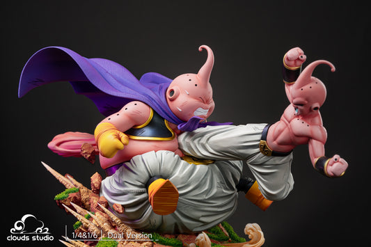 Dragon Ball Clouds Studio Fat Buu VS Kid Buu Battle Resin Statue - Preorder