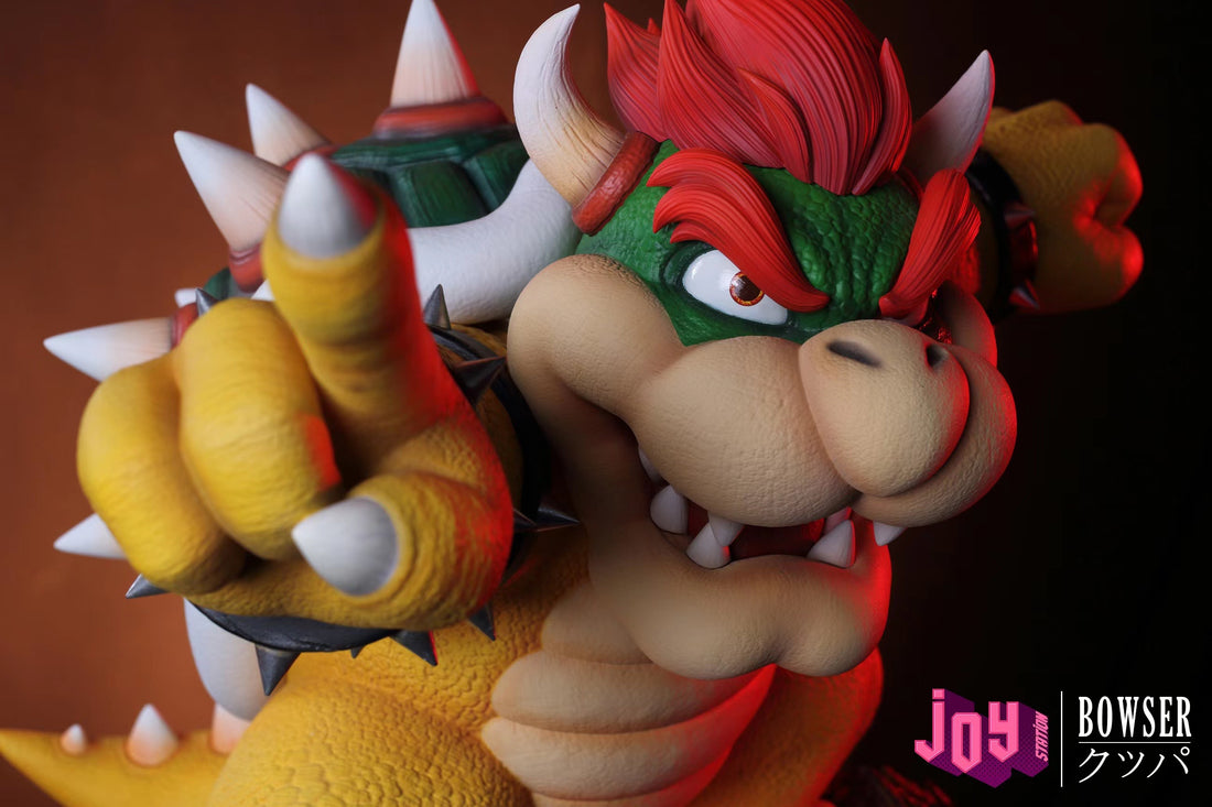 Mario Bros Joy Station Studio Bowser Resin Statue