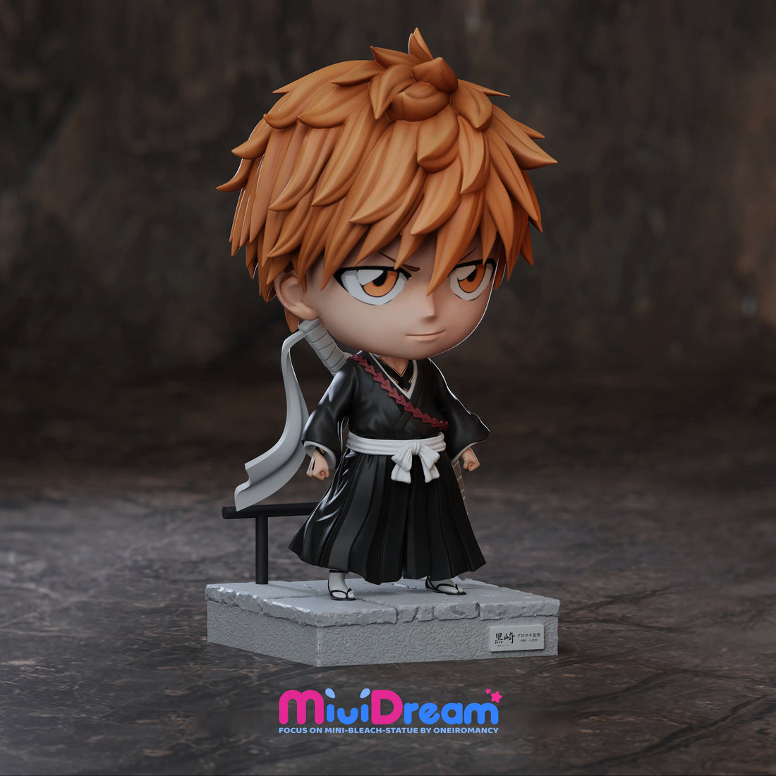 Bleach MiniDream Studio Kurosaki Ichigo Resin Statue