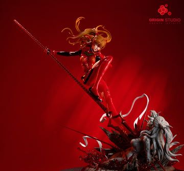 Neon Genesis Evangelion ORIGIN Studio Soryu Asuka Langley Heart of Stone Resin Statue [PRE-ORDER]