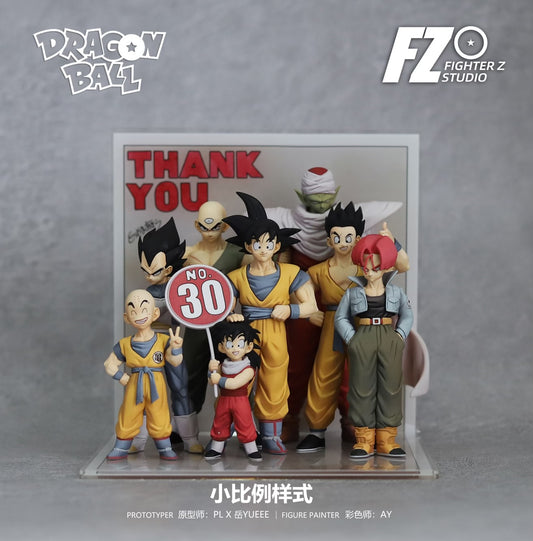 Dragon Ball FZ Studio Team Z Fighters Bundle Resin Statue [PRE-ORDER]