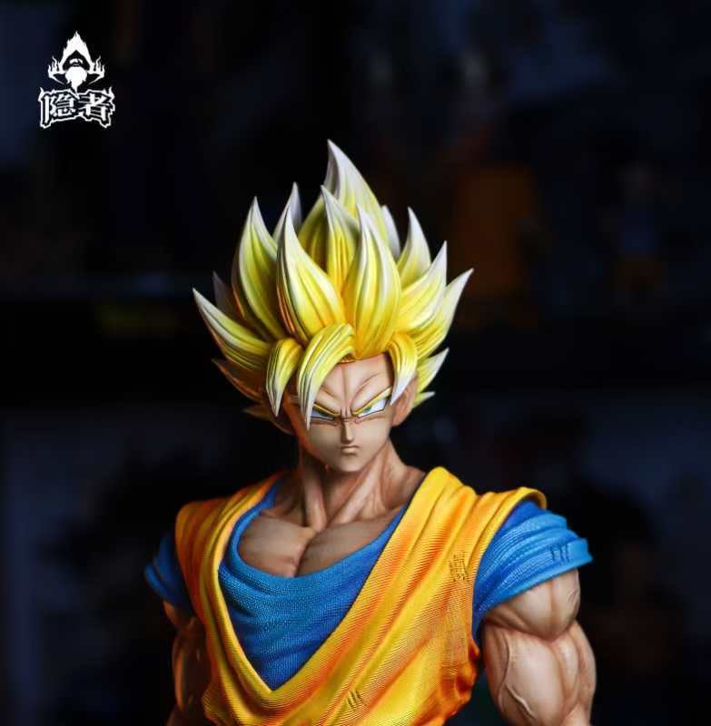 Dragon Ball Anchoret Studio SSJ Goku Resin Statue