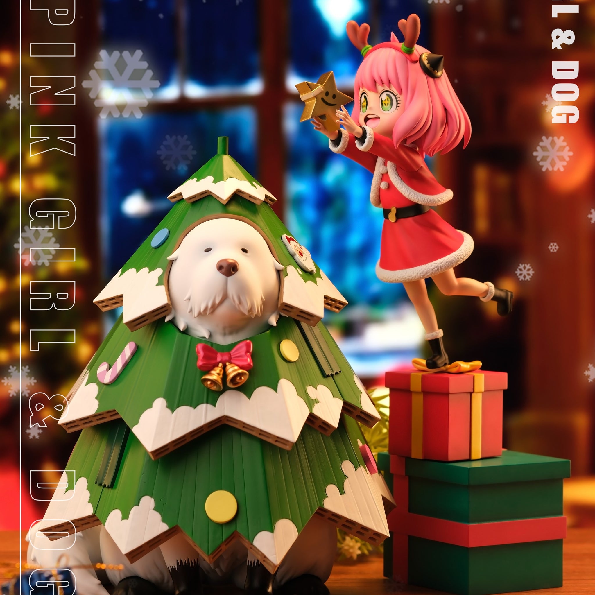 Spy x Family WakuWaku Studio Christmas Anya Resin Statue [PRE-ORDER]