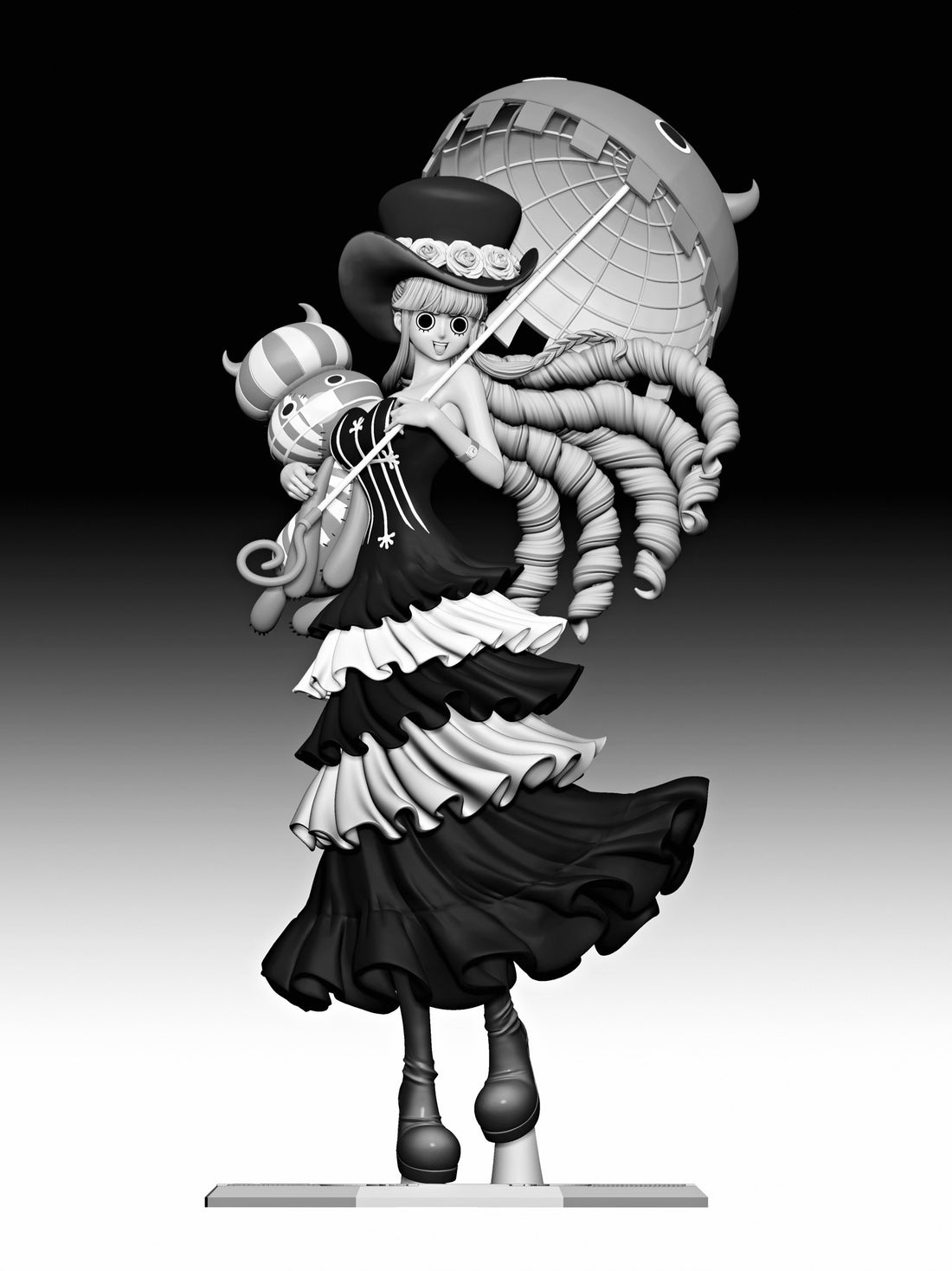 One Piece Hinami Studio Perona Resin Statue