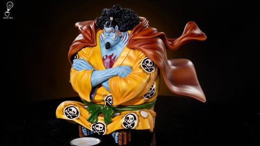 One Piece Brain Hole Studio Sitting Jinbe Resin Statue - Preorder