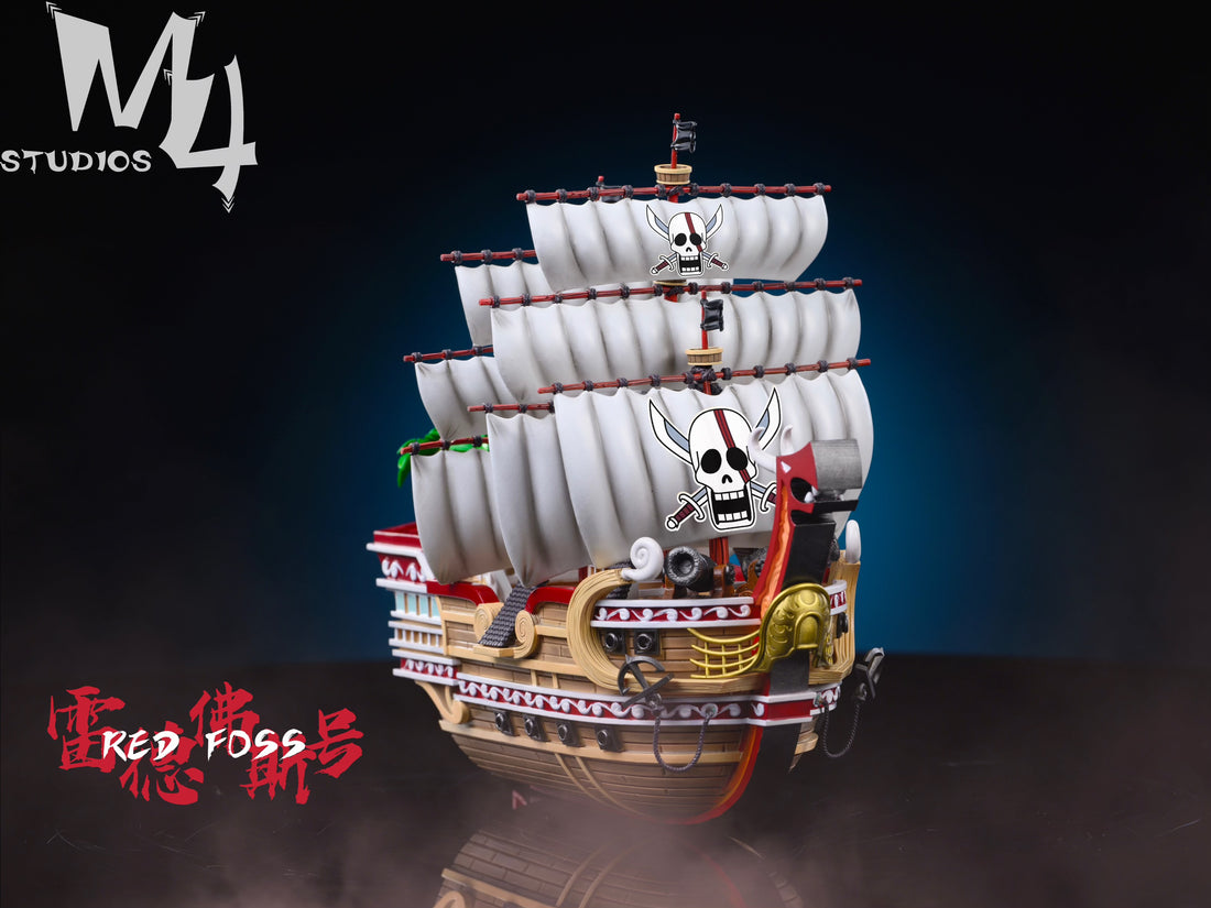 One Piece M4 Studio Red Foss Ship Resin Statue