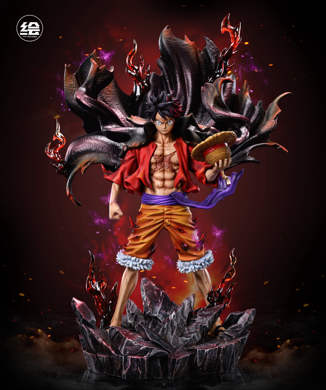 One Piece TH Studio Haki Luffy Resin Statue