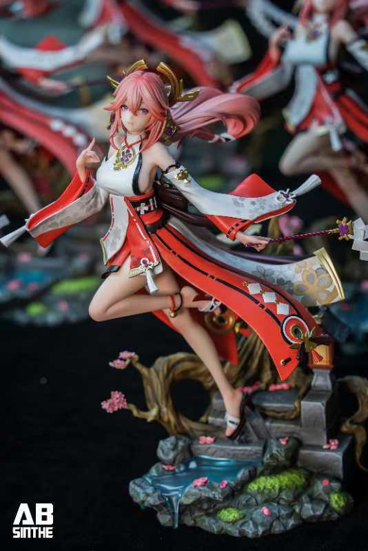 Genshin Impact ABsinthe Studio Yae Miko Resin Statue